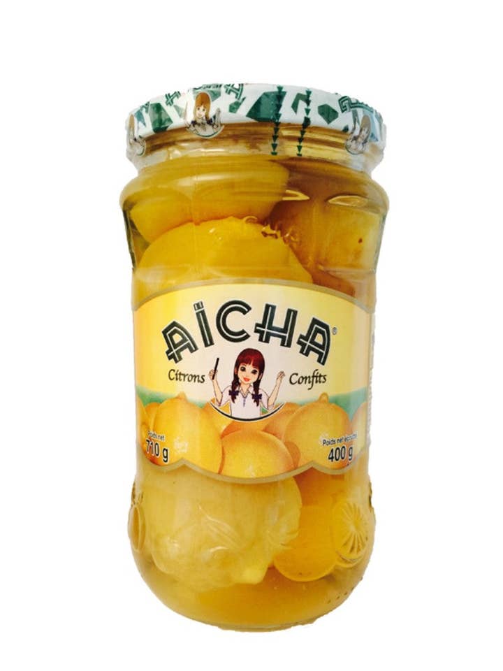 K Preserved Lemons * 6 Jars 72cl AICHA for wholesale by YULY FOOD SAS
