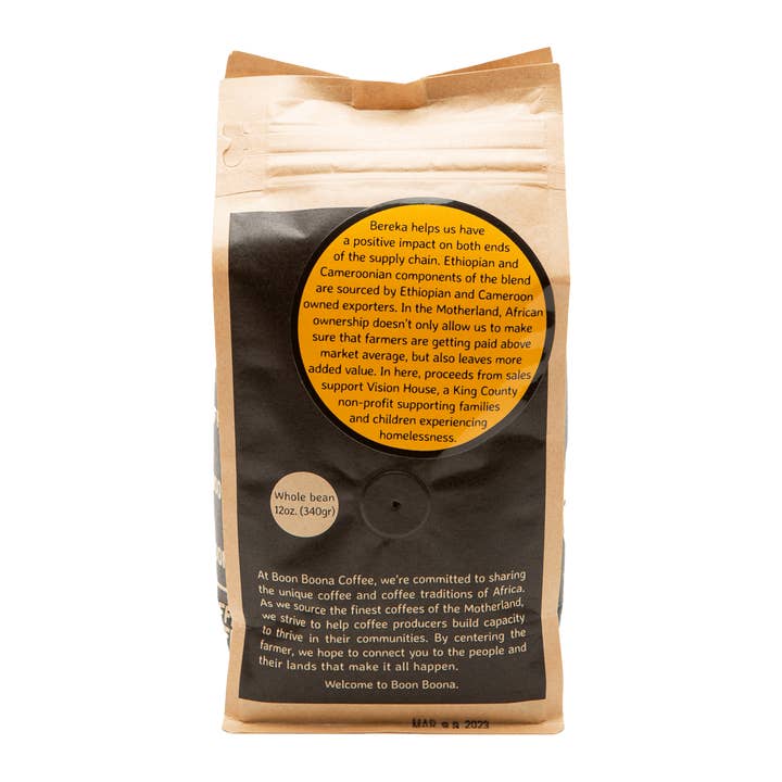 Boon Boona - Wholesale Coffee Beans - Bereka Blend1