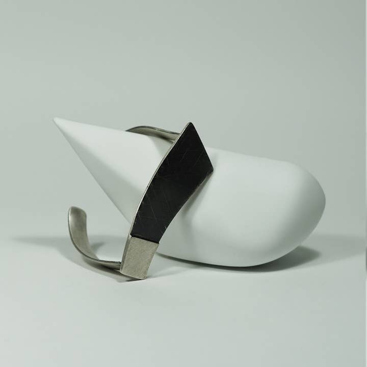 Esclava De Plata Oxidada Colección Katana (Esc1020X) para venta al por mayor de Tass Joies España