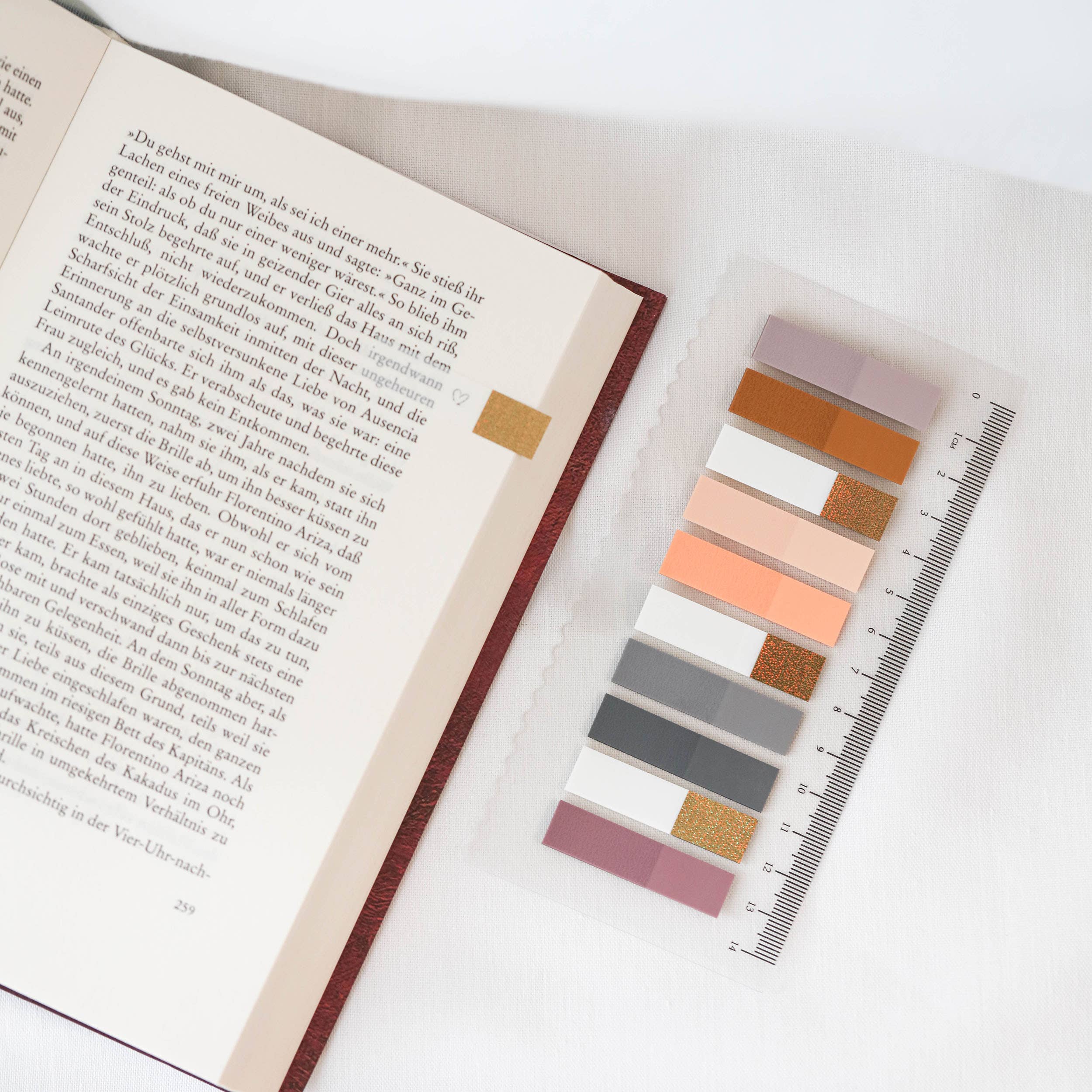 Ordinate – Großhandel Haftnotizen – Golden Autumn Glow Haftstreifen l sticky notes l Haftnotizen3