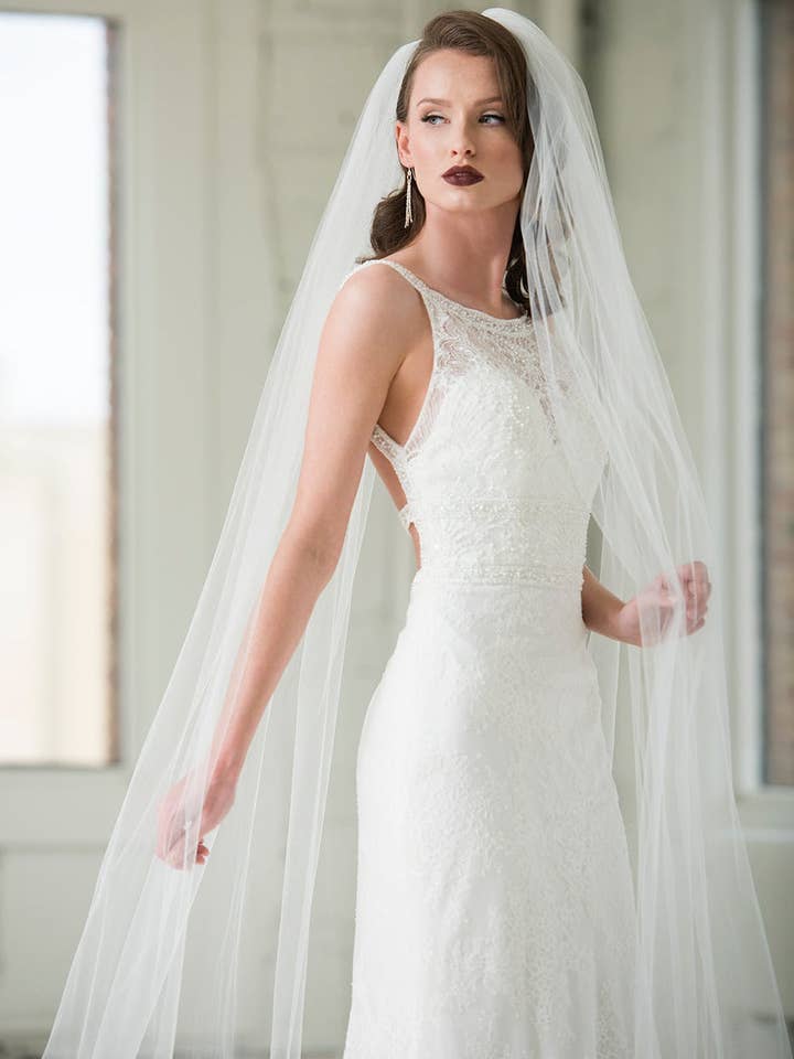 Velo liso de catedral 1902 para venta al por mayor de Ariel Taub