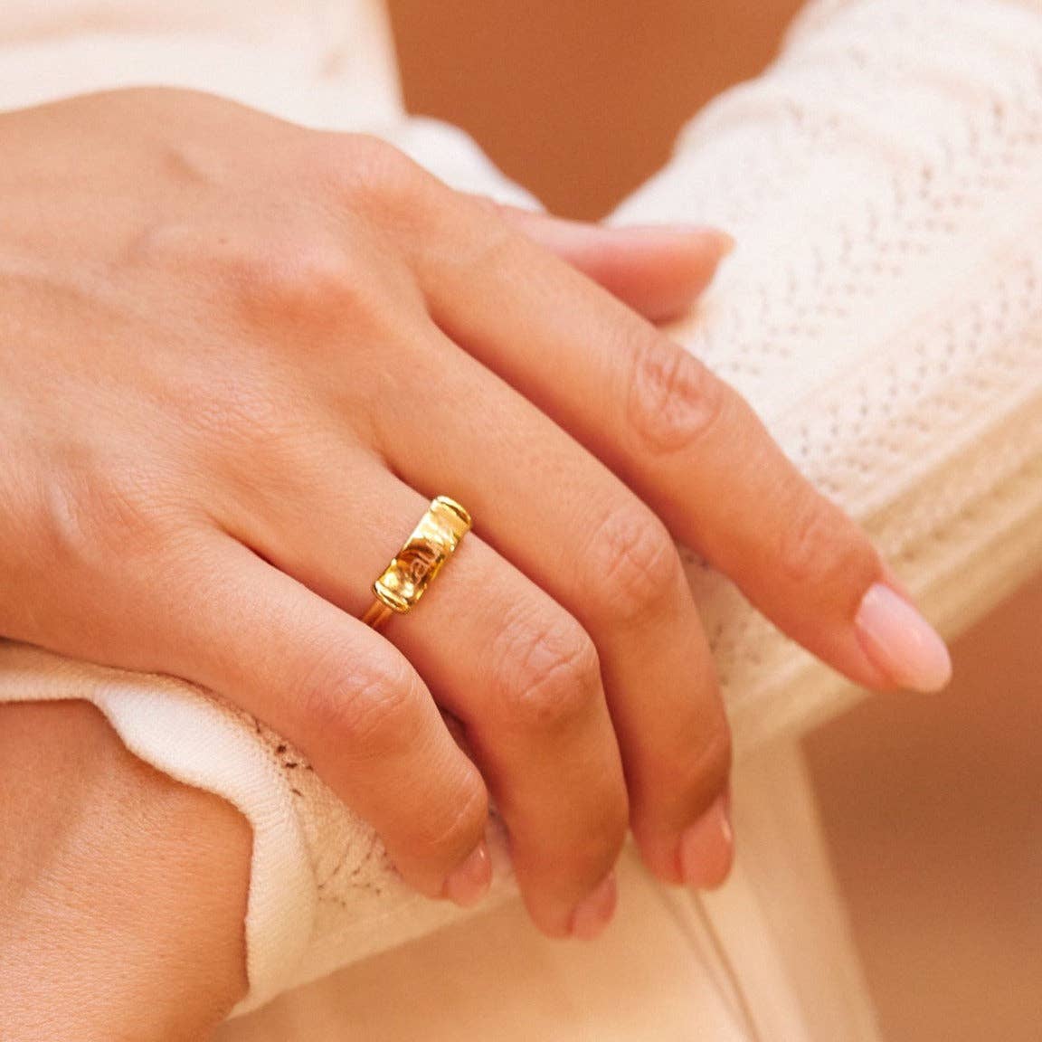 Brook & York - Wholesale Band/Stacked Ring - Shiloh Name Bar Ring5