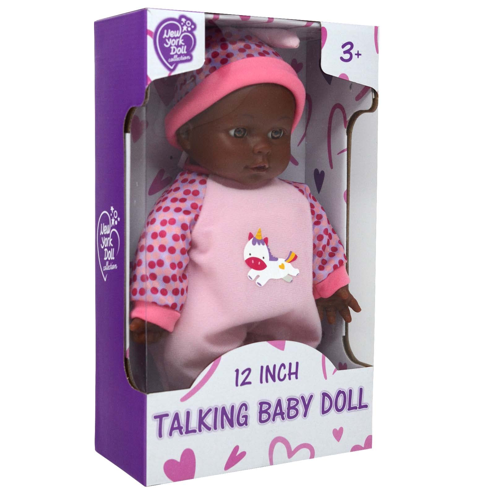 The New York Doll Collection - Wholesale Doll - Kids - 12" Soft Body Talk, Cry & Sing Interactive Baby Doll-Unicorn6