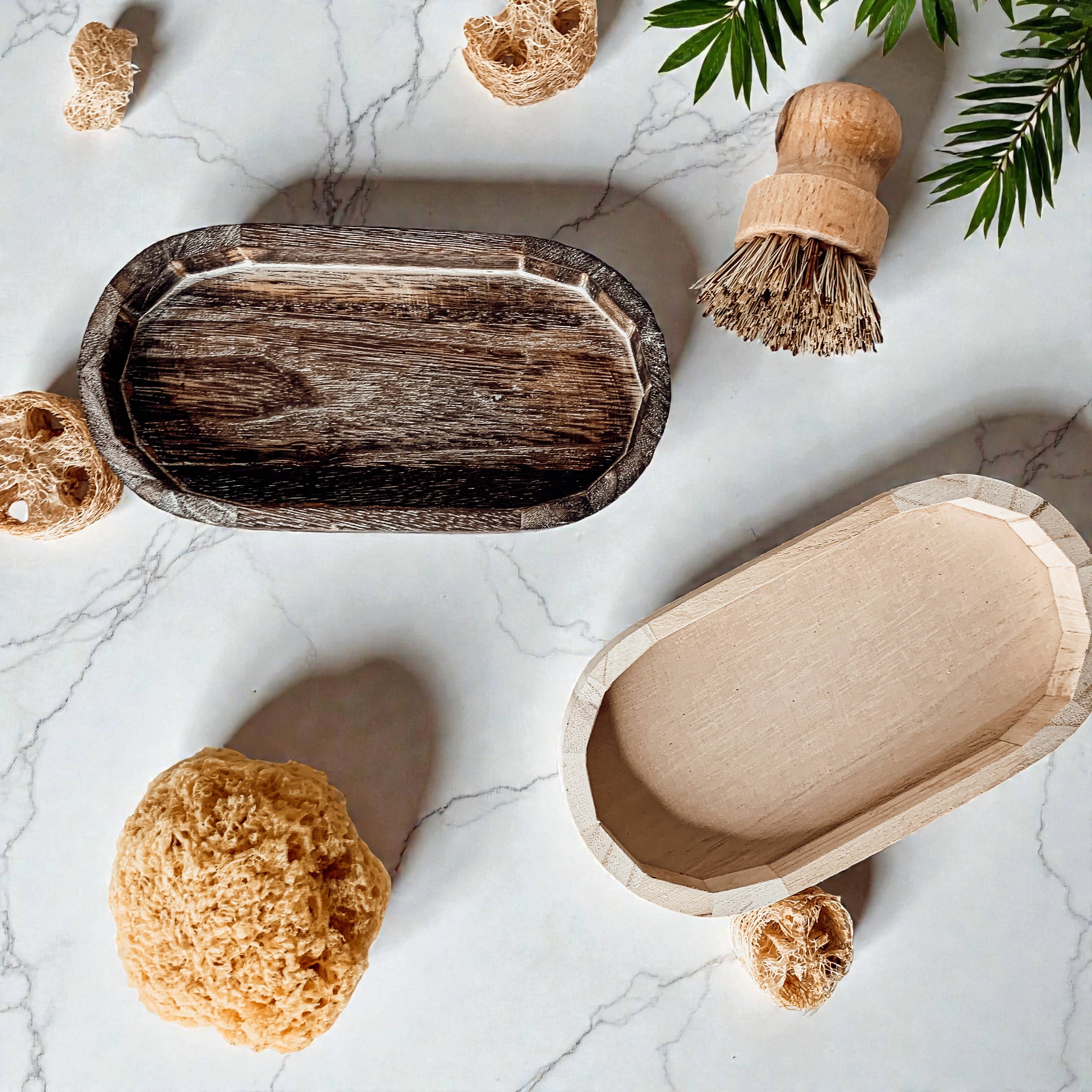 Gia Roma - Wholesale Decorative Tray - Rustic Wood Tray, Handmade Wooden Dispenser & Trinket Tray57