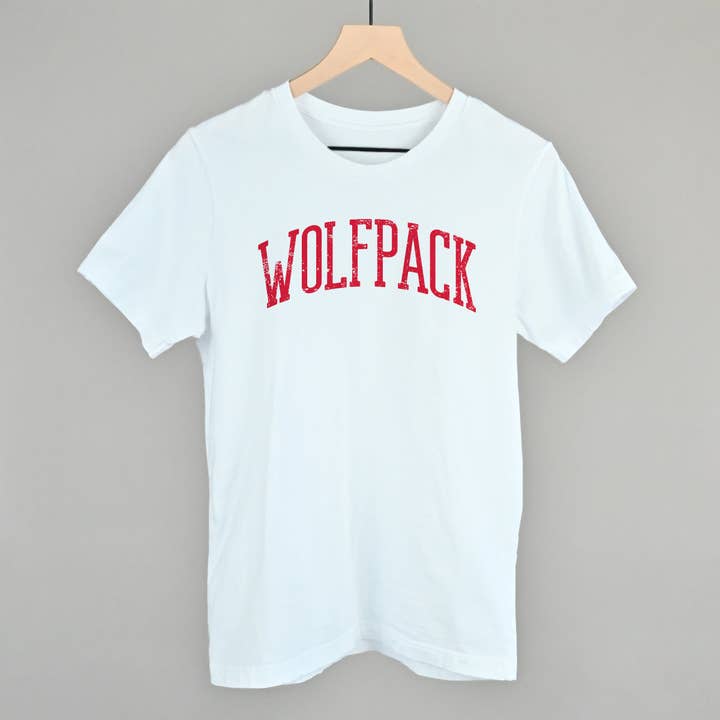 Ivy + Cloth - Wholesale Screen Printed T-Shirt - Women's - Wolfpack Arch1