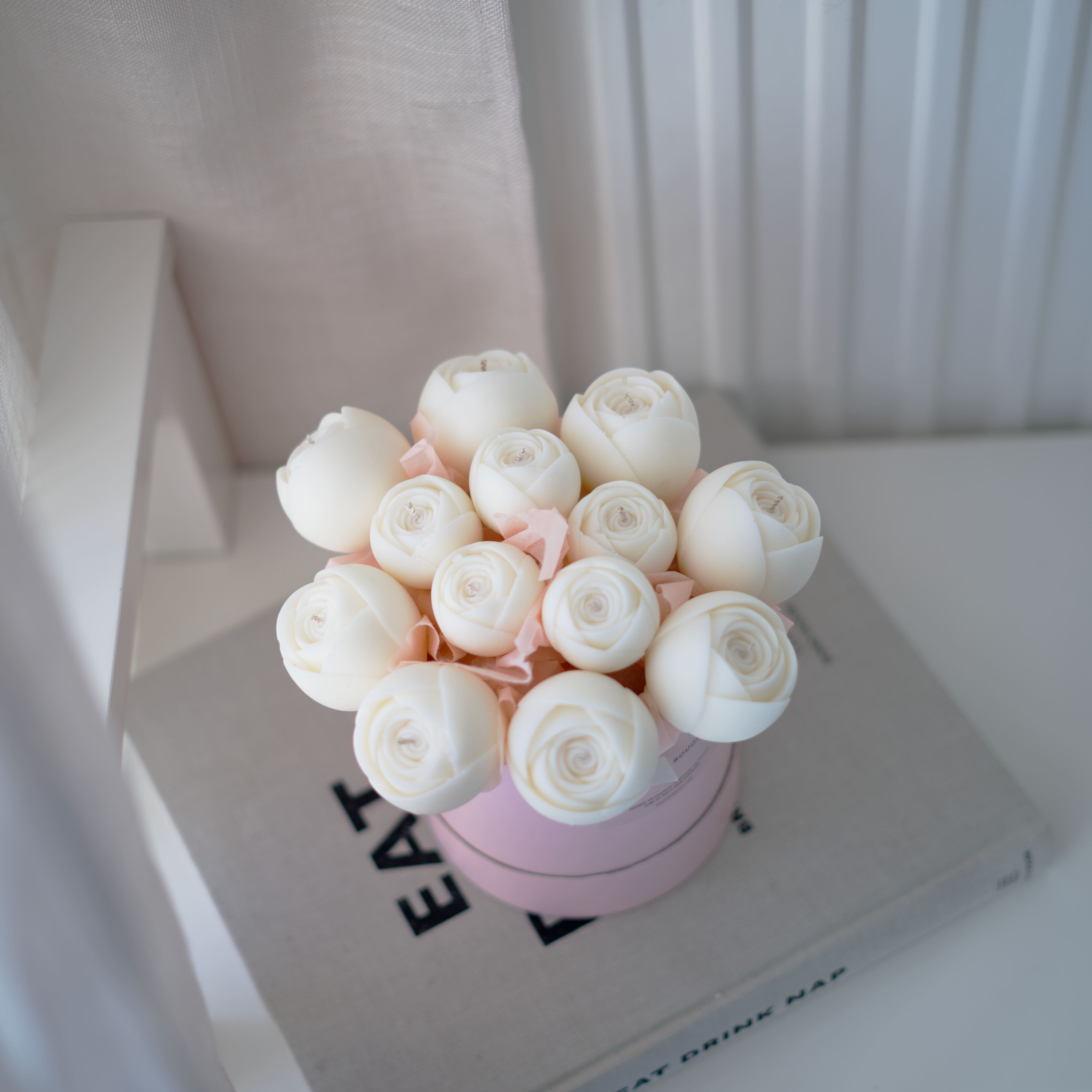 Studio Firaora - Wholesale Novelty Candle - MY PRETTY BOUQUET OF WILD PEONIES - soy wax2