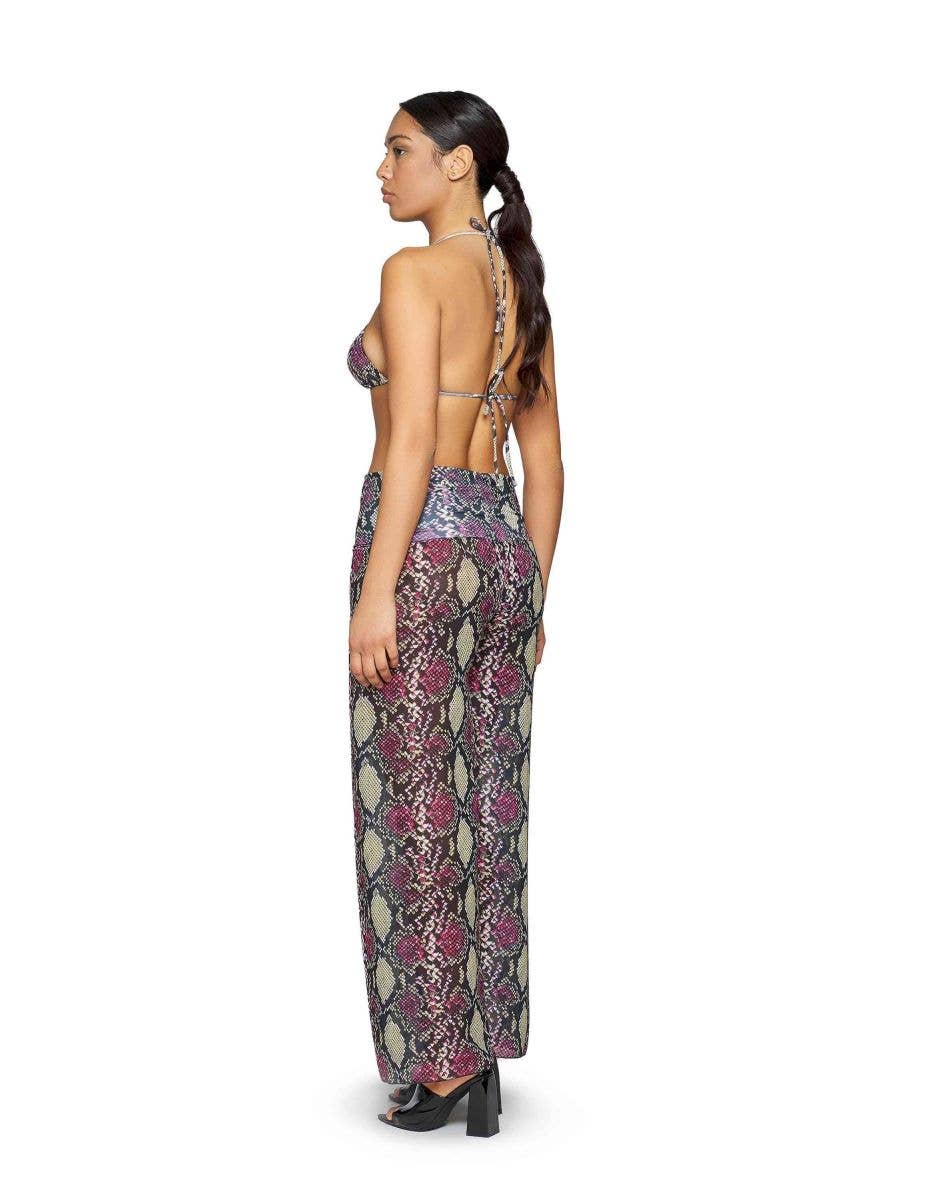 ACQUADICOCCO - Wholesale Pants - Women's - Pythoned pants2