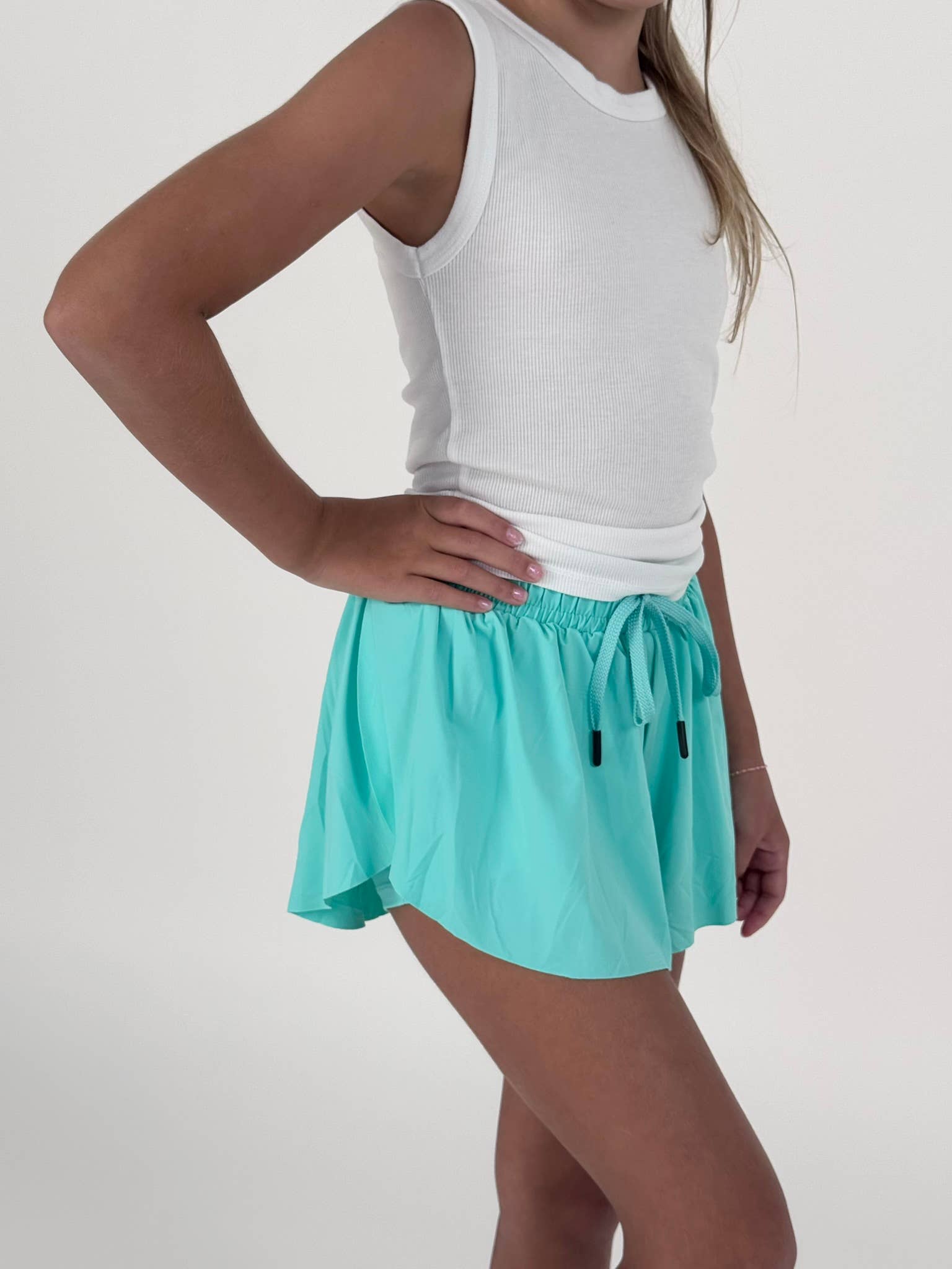 My Petite & Me - Wholesale Athletic Dress - Kids - Girl's Flowy Butterfly Shorts With Mommy & Matching Option2