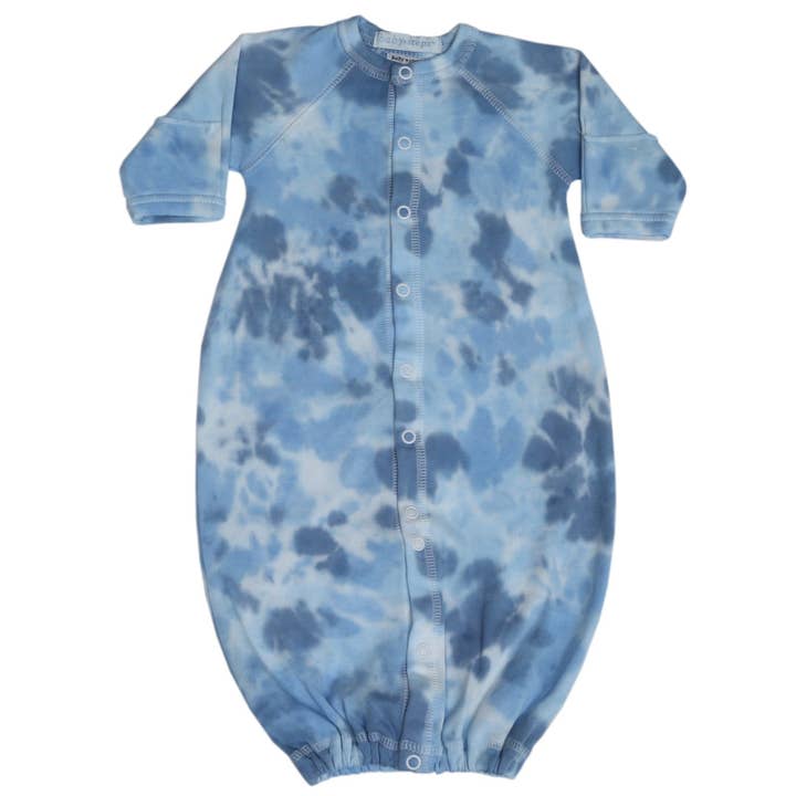 746TD-JONSNOW Tie Dye Converter Gown for wholesale by 🤍Baby Steps and Mish Kids
