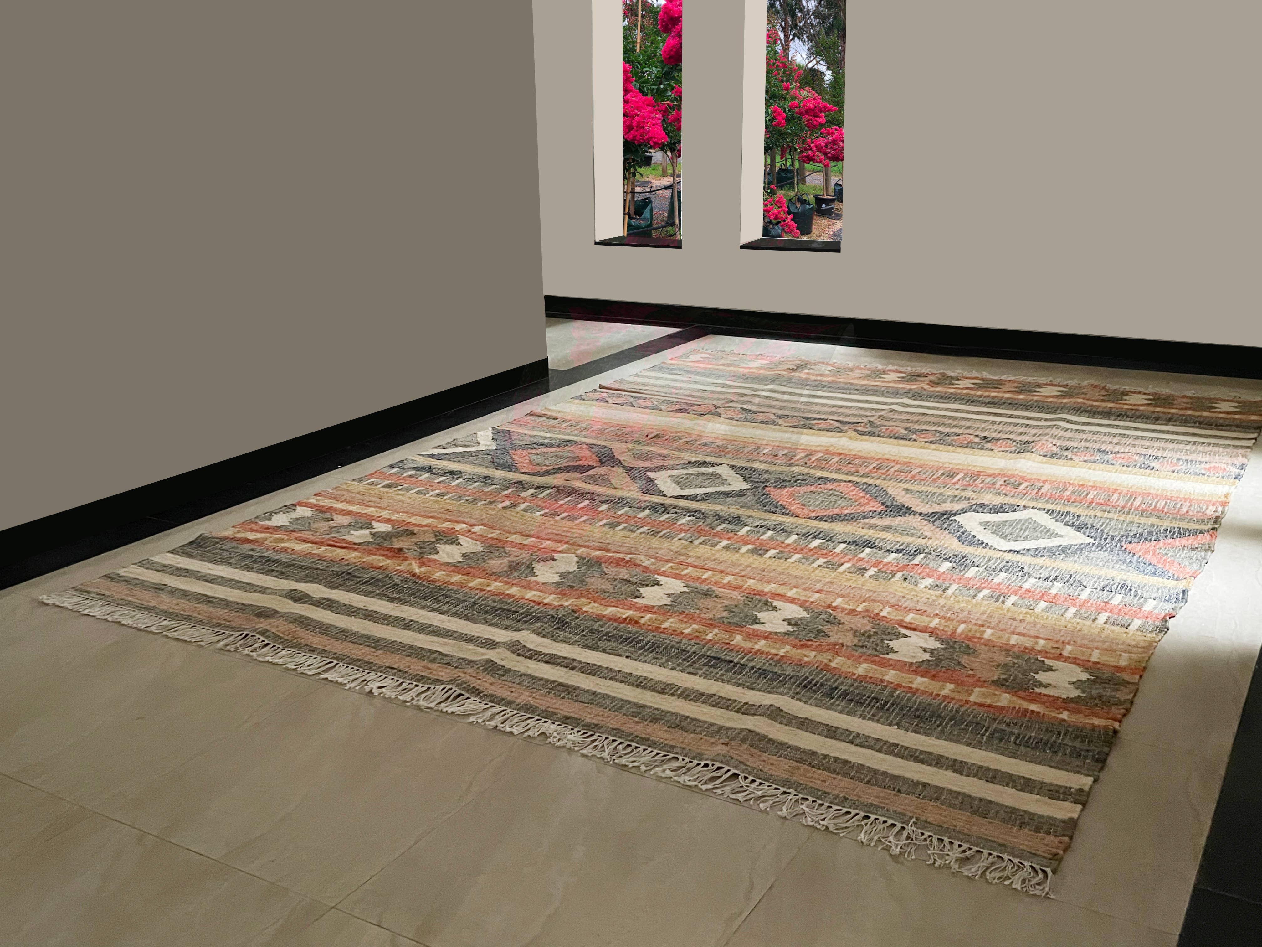 Rugs Boutique - Wholesale Area rug - 8 x11 Ft. - Handwoven Kilim Large, Traditional, Rug\Carpet.4