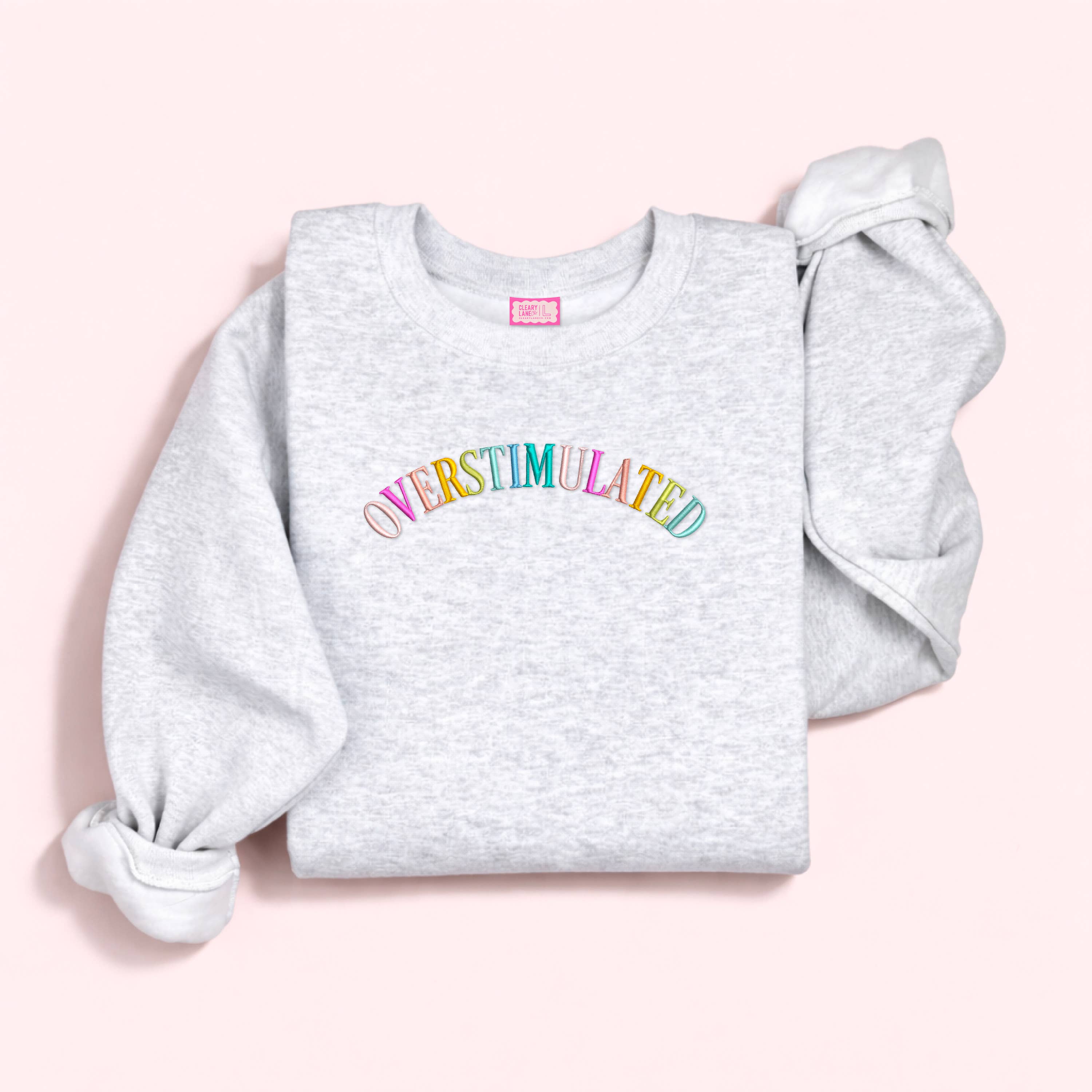 Cleary Lane - Wholesale Sweatshirt - Women's - Custom Quote / Word Embroidered Sweatshirt2