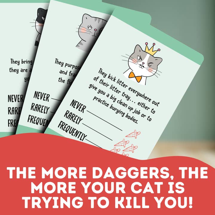 Boxer Gifts - Wholesale Card Game - BESTSELLER - Is Your Cat is Trying to Kill You Card Game