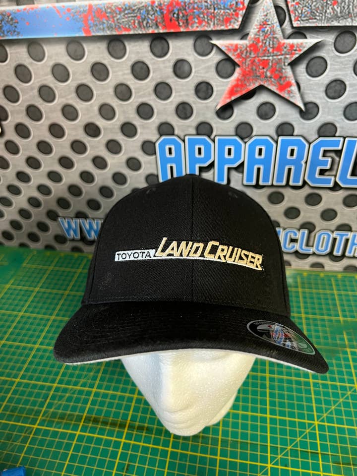 Toyota Land Cruiser Patch Hat for wholesale by Battle Born Clothing and Print