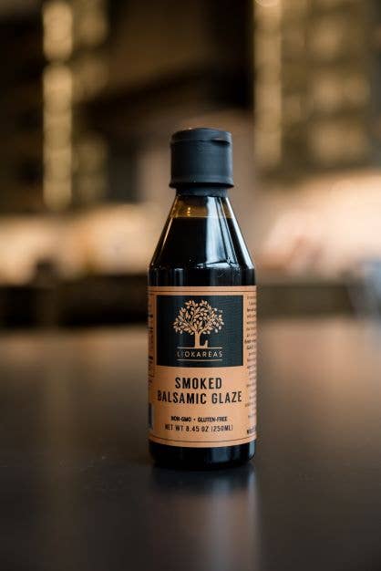 Liokareas - Wholesale Vinegar - Smoked Balsamic Glaze -250ml1