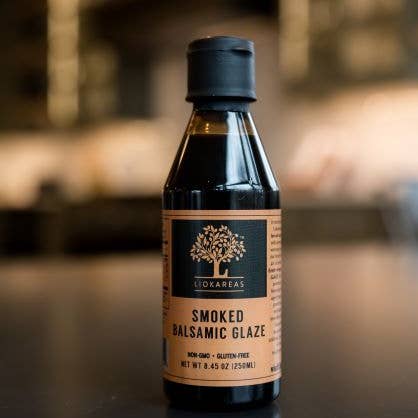 Liokareas - Wholesale Vinegar - Smoked Balsamic Glaze -250ml1