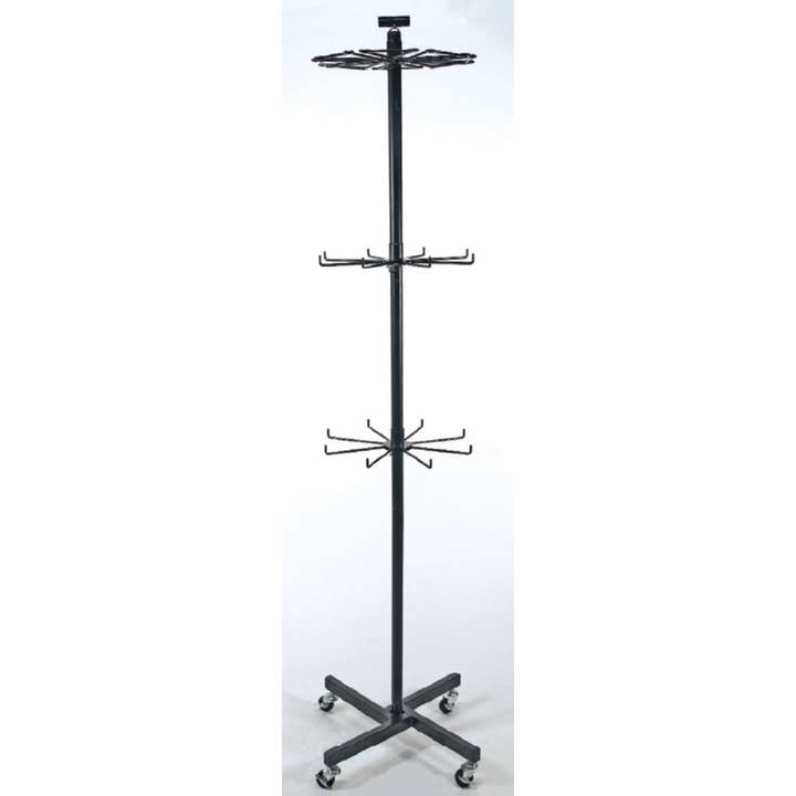 77IN H - 3 TIER BLACK DISPLAY RACK for wholesale by Fiesta Toys