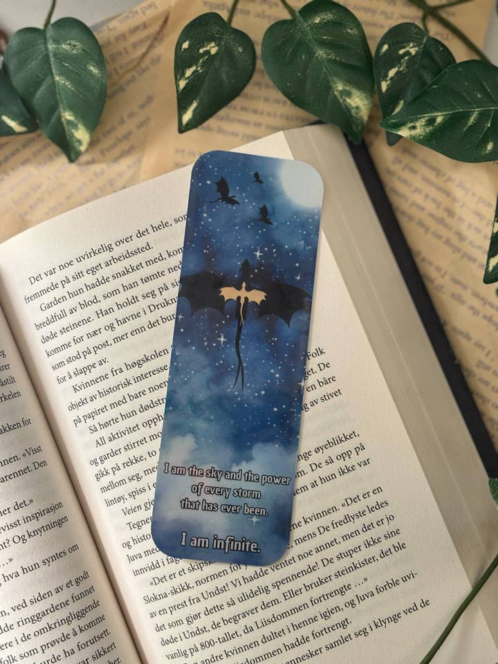 I Am Infinite Bookmark for wholesale by Nordic Book Adventure