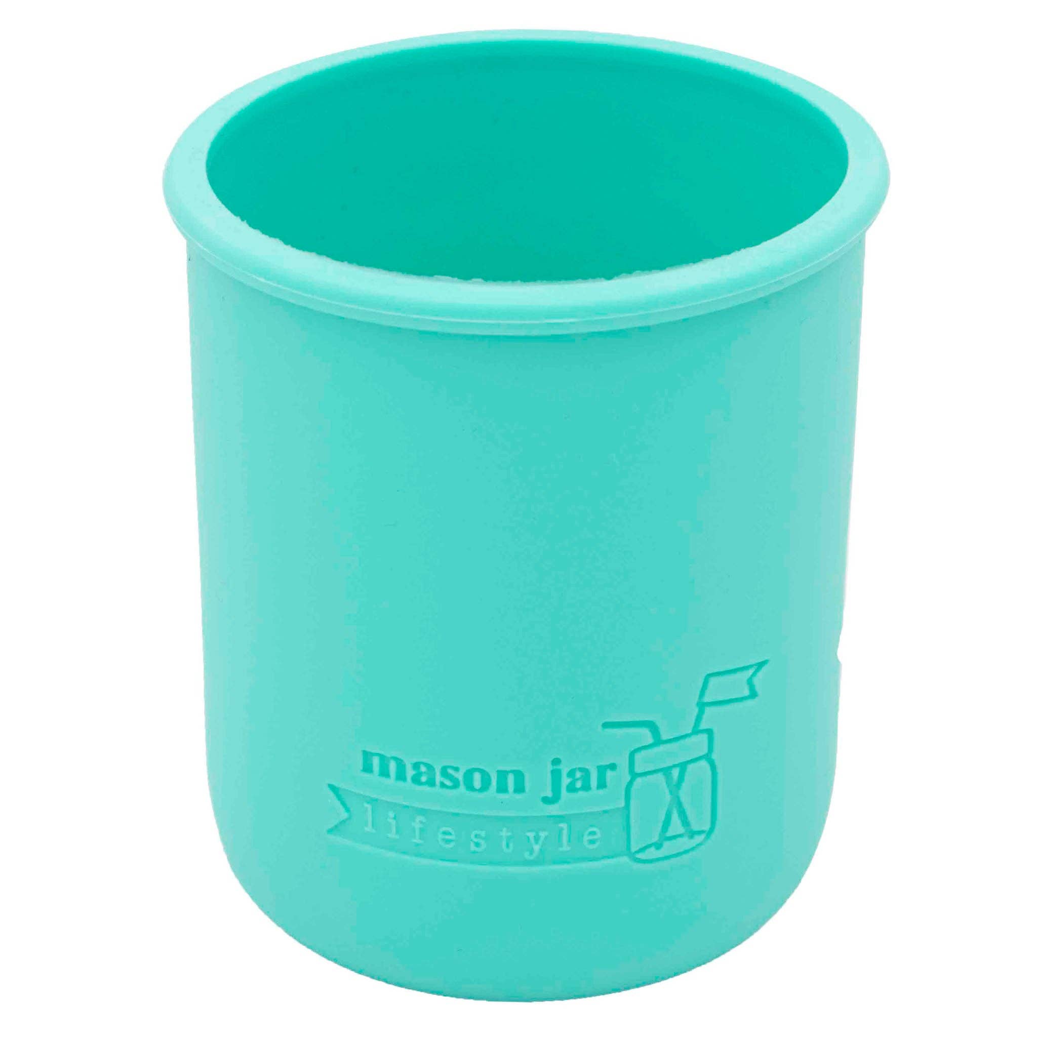 Mason Jar Lifestyle - Vente Housses de boisson - Manchon en silicone pour bocaux Mason à large ouverture de 16 oz22