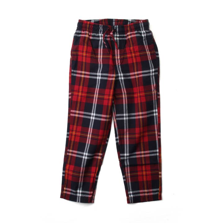 Wes and Willy Boy's Classic Plaid Pant for wholesale by Wes and Willy