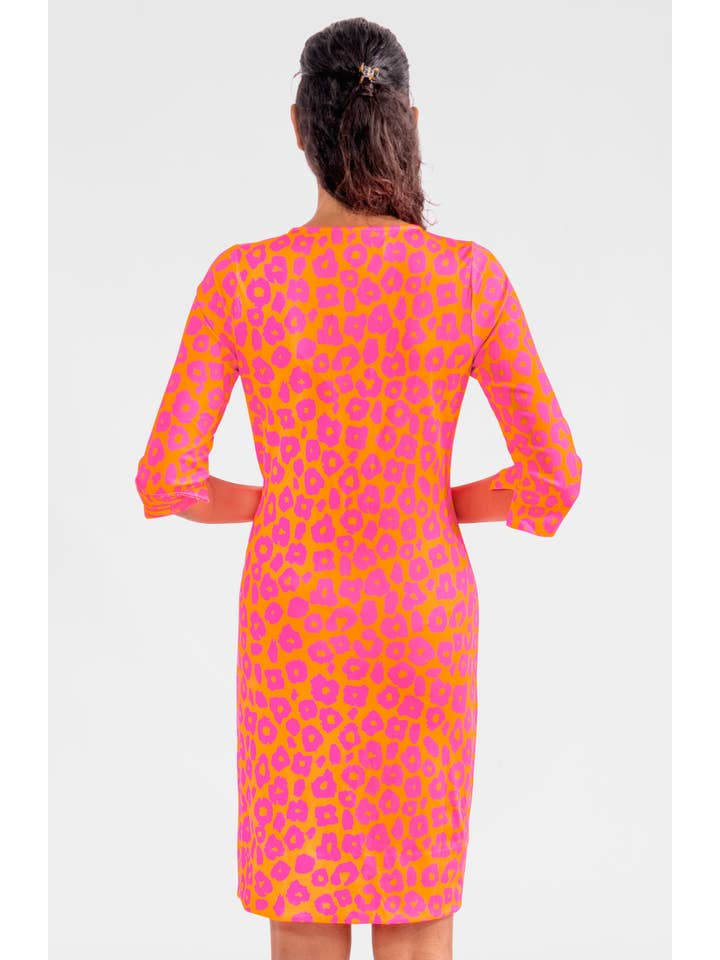 Gretchen Scott LLC - Wholesale Dress - Women's - Cinch & Tie Jersey Dress - Me Jane
