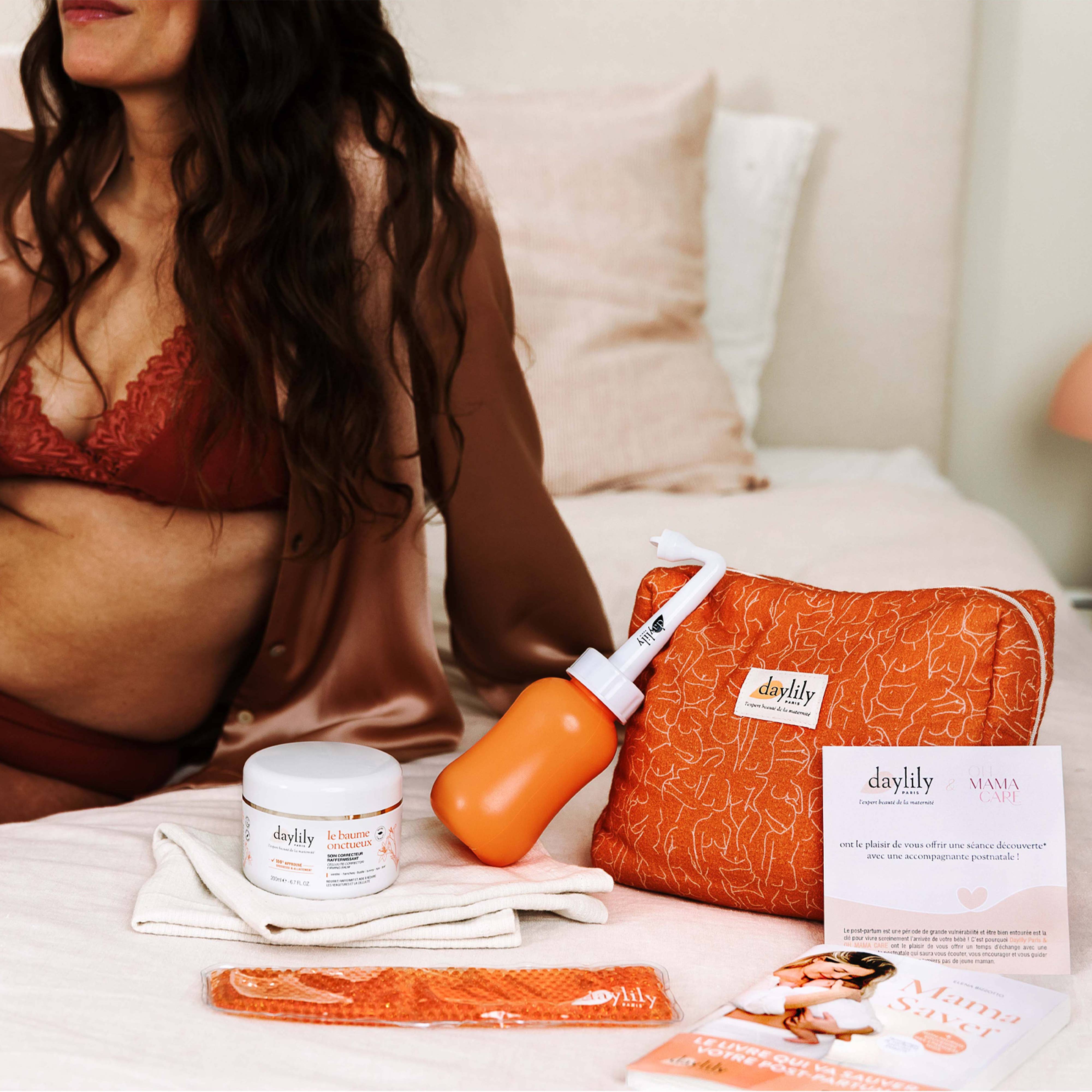Daylily Paris - Vendita all'ingrosso Set/confezione regalo per neomamme - Mama Saver - Il kit completo per il post-parto2