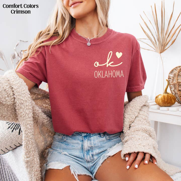 Oklahoma Pocket Sooners Colors for wholesale by XO, Hannah