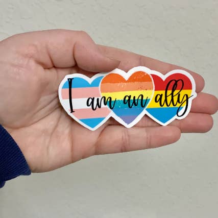 Ally- Pride Sticker/Magnet and other Purchase Wholesale ally. Free Returns & Net 60 Terms on Faire trending on Faire.