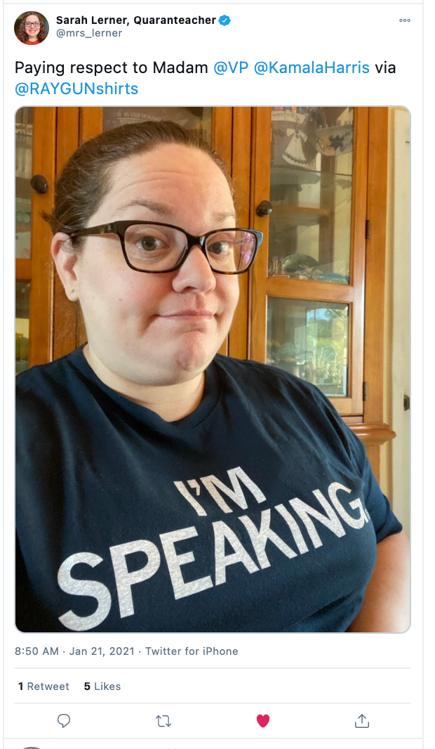 RAYGUN - Wholesale T-shirt met print - Uniseks - Kamala Harris: Ik spreek tekst t-shirt9