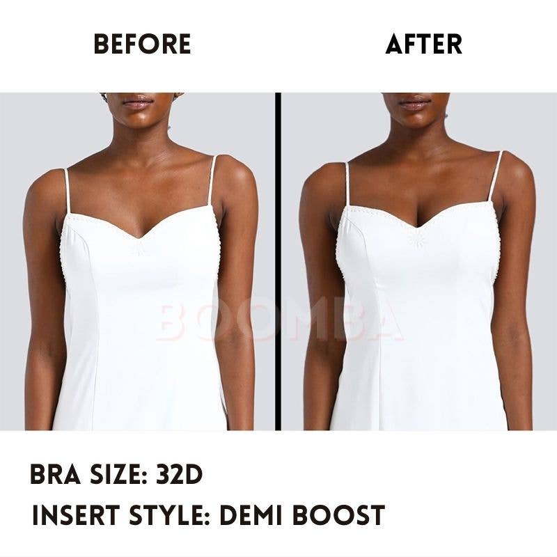 BOOMBA - Wholesale Bra Inserts - Women's - Demi Boost Inserts5