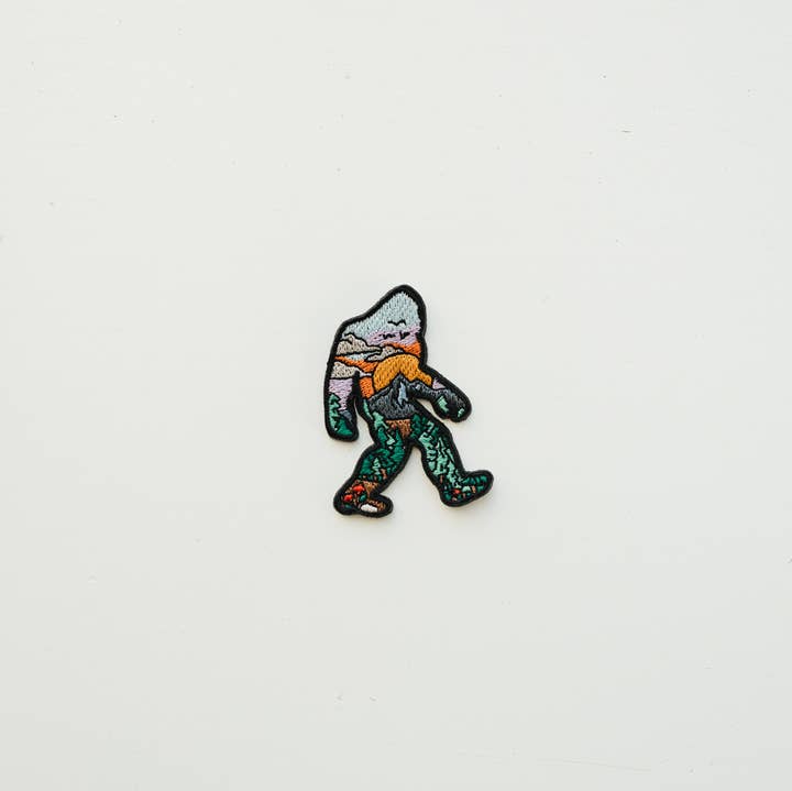 Sticker Girl - Wholesale Patch - Sasquatch Patch Embroidered Iron On Patch1