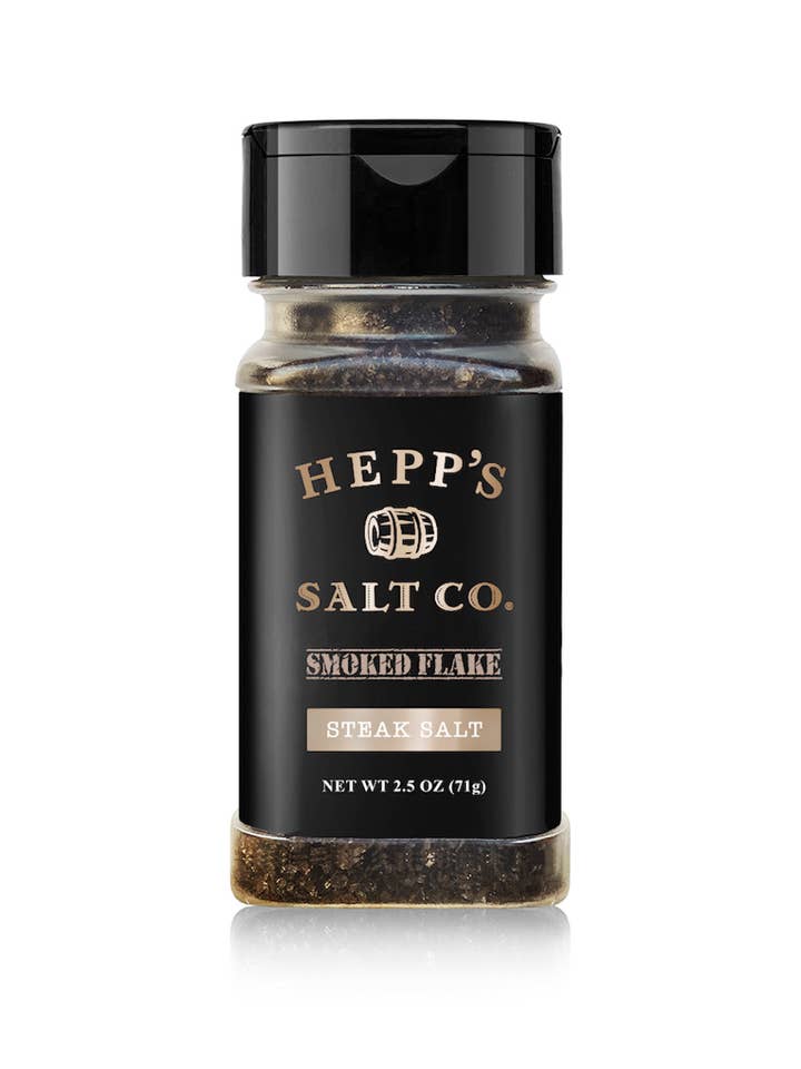 STEAK SALT-Smoked Flake for wholesale by HEPP'S Salt Co.