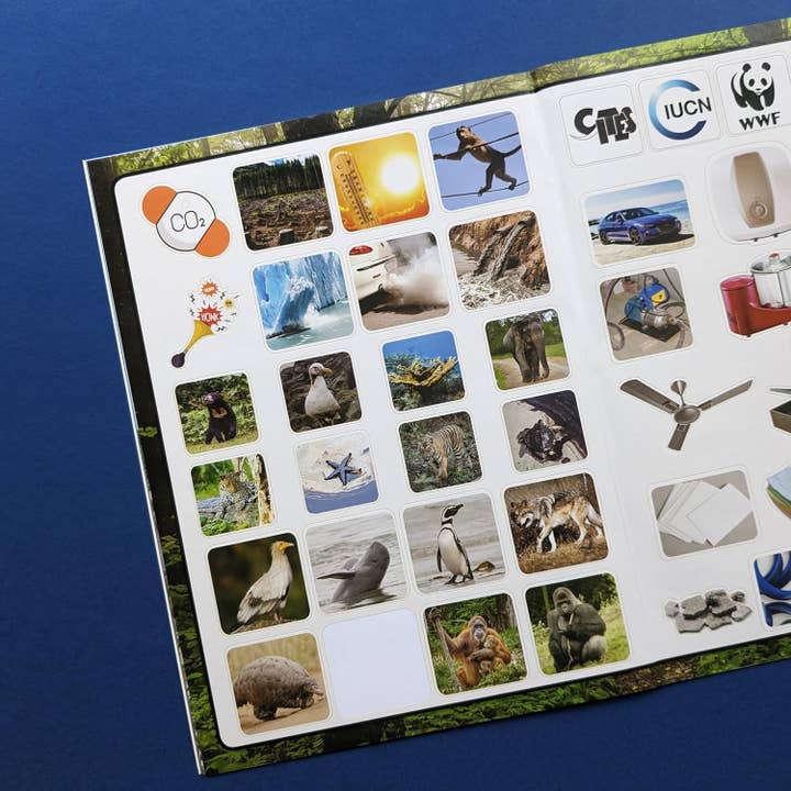 Robert Frederick Ltd - Wholesale Sticker - Kids & Baby - Saving Planet Earth Sticker Book - Find, Stick and Learn3