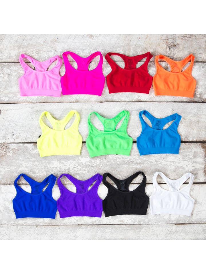 Malibu Sugar - Wholesale Sports Bra - Kids - Little Girls (4-6x) Sports Bra2