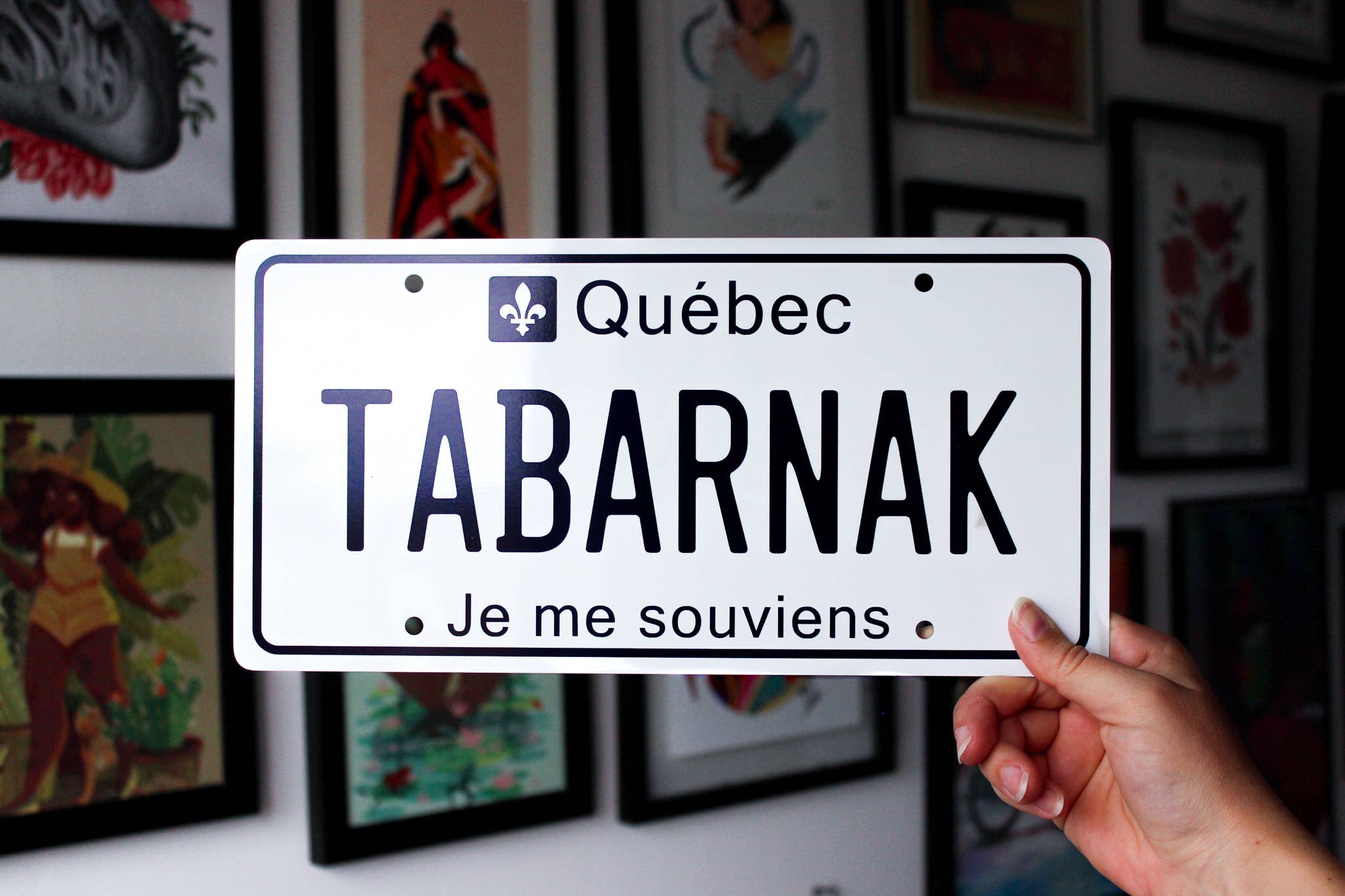 Betina C Koche - Wholesale Sign - Custom Canadian License Plate | Real Size12