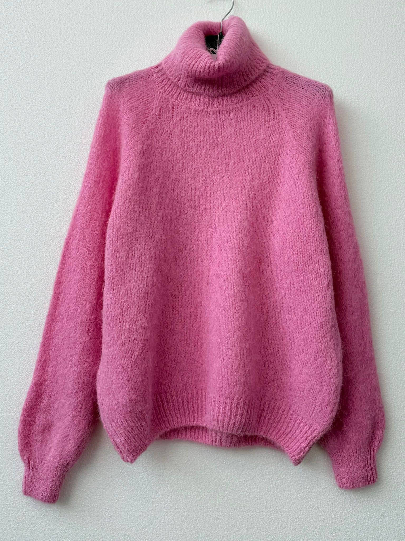 NOELINE - Wholesale Knit Sweater - Women's - Turtleneck sweater 50% alpaca 18887