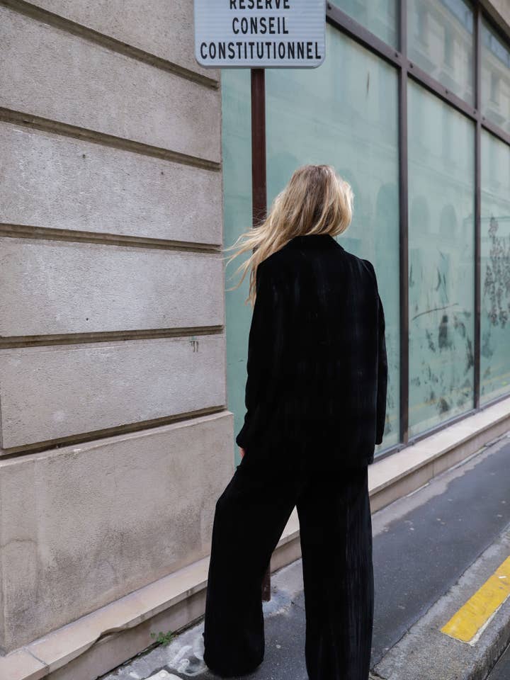 EASY MODE - Wholesale Pants - Women's - Velvet pants - 22641