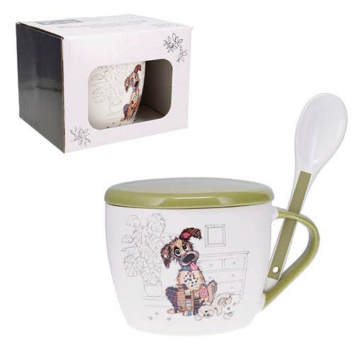 Ciotola per zuppa 650 ml con scatola Kook Dog - Pobols21U03 per la vendita all'ingrosso da parte di KIUB