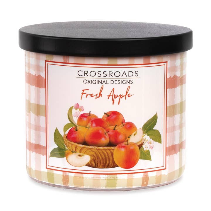 Fresh Apple 15 oz. Country Cottage for wholesale by Crossroads Original Designs