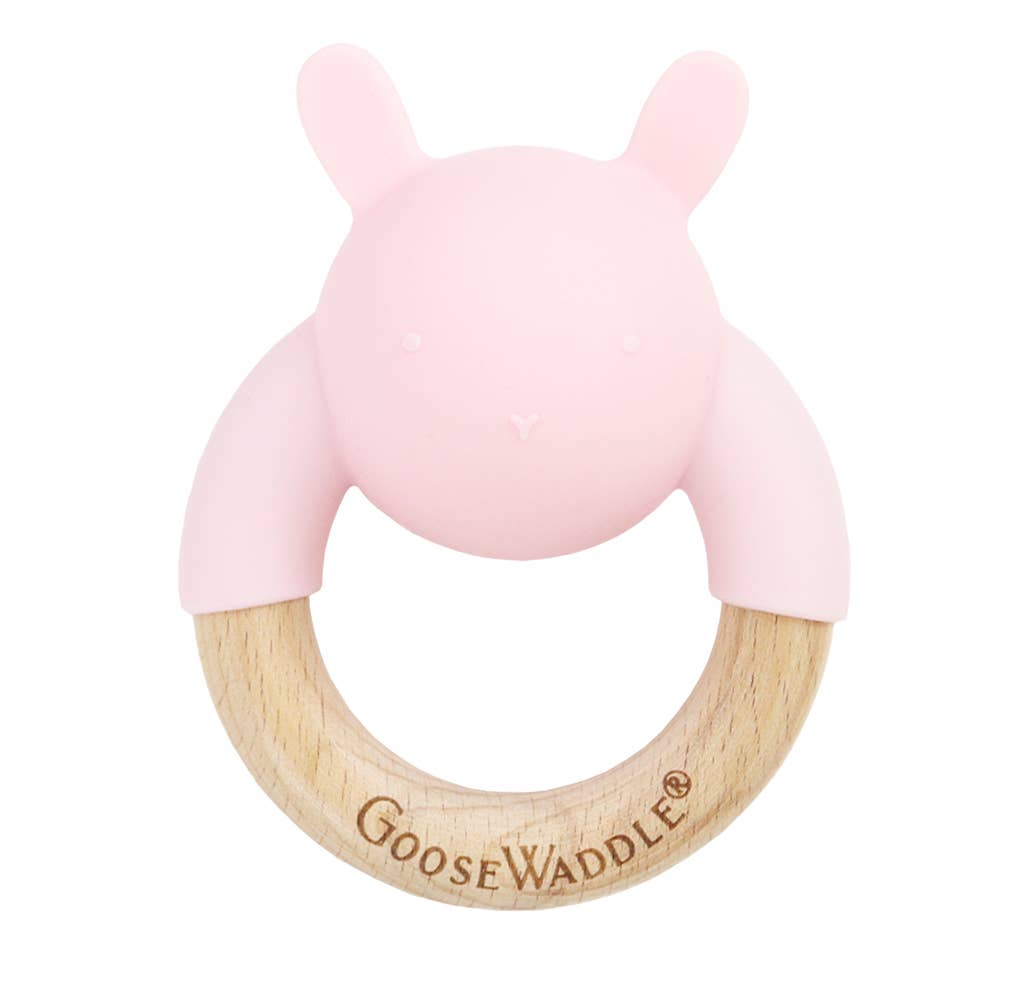 GooseWaddle + Pello - Wholesale Teether (Not Clip-On) - Baby - Rabbit Teethers2