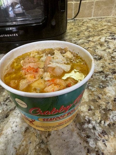 Crabby Bags Wholesale Shopping - Wholesale Soup - Seafood Boil Ramen Soup | Spicy Seafood Boil Soup - Crabby Bags Cajun Seafood Soup3