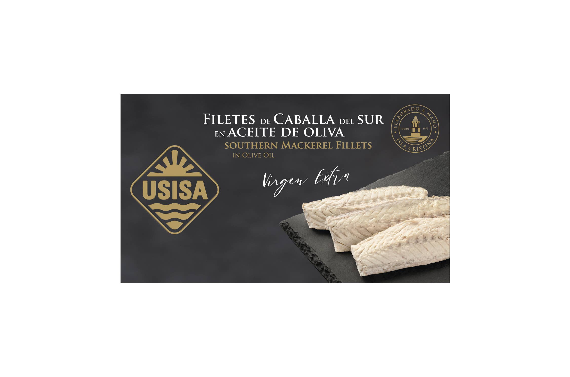Unión Salazonera Isleña - Wholesale Tinned Fish - USISA- SOUTHERN MACKEREL FILLETS IN EXTRA VIRGIN OLIVE OIL3