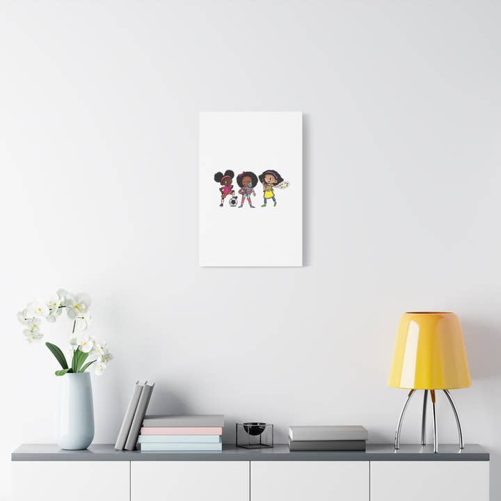 Ikuzi Dolls - Wholesale Art Print - Kids & Baby - Kids' Canvas Wall Art - Playful Characters for Creative Spaces163