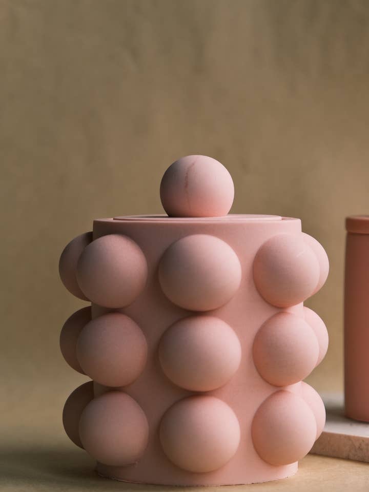 Scented jar candle - Bobbie for wholesale by ECLAT DE L'AUBE