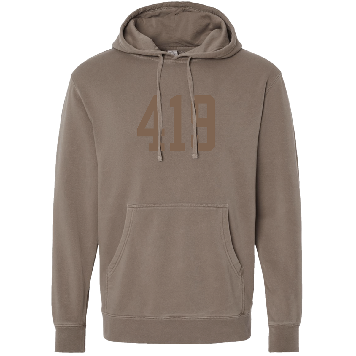 Jupmode - Wholesale Hoodie - Unisex - Custom Area Code Puff Print Tone on Tone Hoodie4
