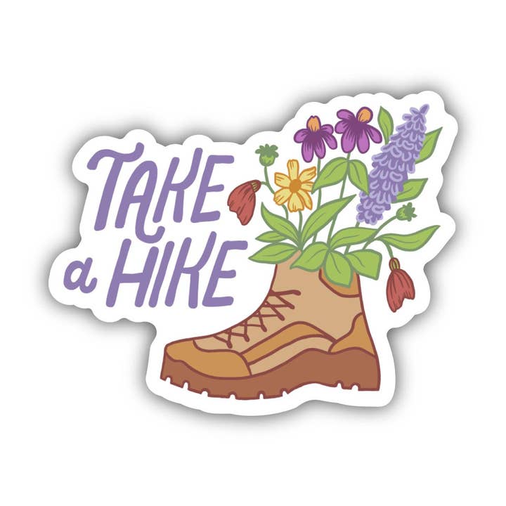 Big Moods - Wholesale Sticker - Take A Hike Nature Sticker1