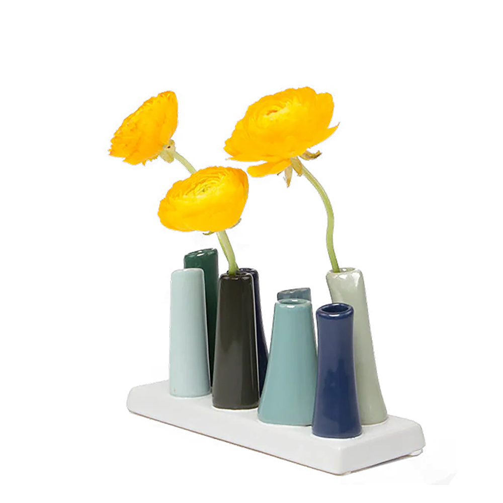 Chive - Wholesale Vase - Pooley Colorful Bud Vase For Flower Arranging Rectangular11