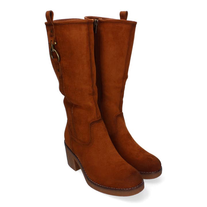 Komfortable og elegante støvler med hæl til kvinder for engroshandel hos Brideluxe Mayorista