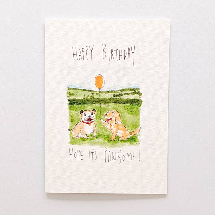 Happy Birthday, Hope its Pawesome for wholesale by Well Drawn
