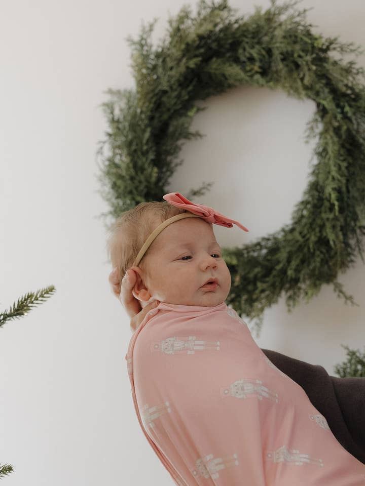 Bamboo Swaddle | Nutcracker for wholesale by Forever French Baby