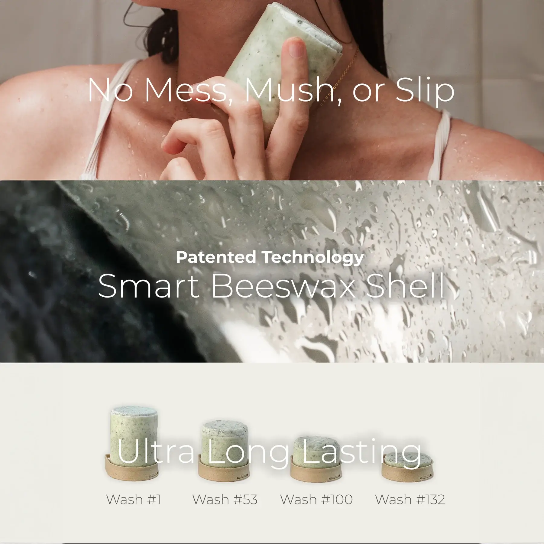 Swell Labs (Stem Total Hair Care) - Wholesale Shampoo Puck/Solid Shampoo - Mini Variety Travel Pack (4 Scents - 14/Washes each)1